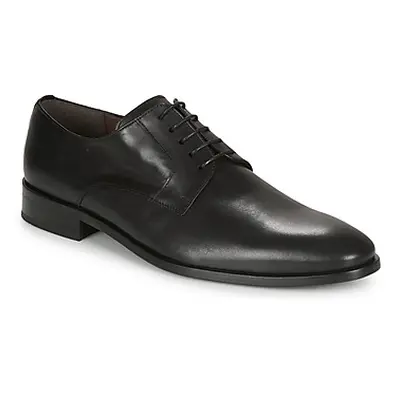 So Size MANUELA men's Smart / Formal Shoes in Black