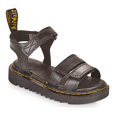 Dr. Martens KLAIRE J girls's Children's Sandals in Black