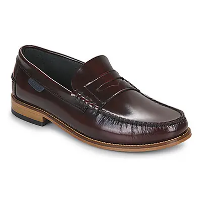 Pellet BASILE men's Loafers / Casual Shoes in Bordeaux