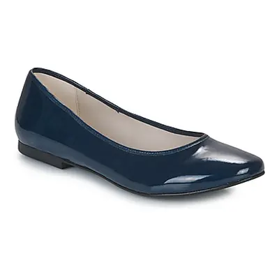 So Size JARALUBE women's Shoes (Pumps / Ballerinas) in Marine