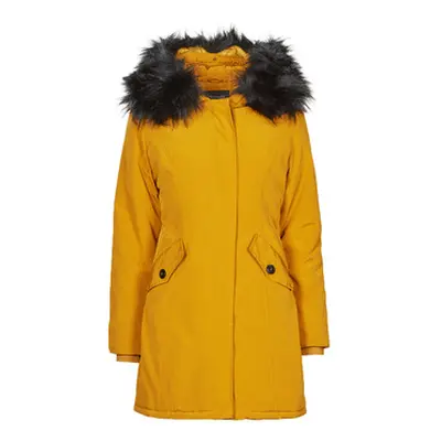 Betty London PAPAKA women's Parka in Yellow