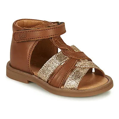 GBB OLENA girls's Children's Sandals in Brown