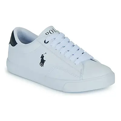 Polo Ralph Lauren THERON V boys's Children's Shoes (Trainers) in White