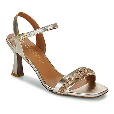 Fericelli MINDY women's Sandals in Gold