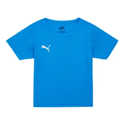 Puma TEAMRISE MATCH DAY boys's Children's T shirt in Blue