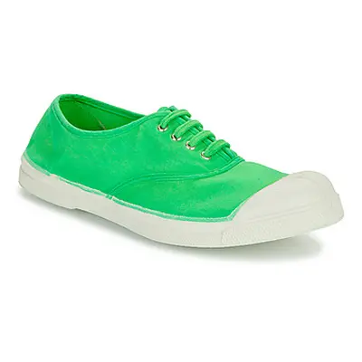 Bensimon TENNIS LACETS women's Shoes (Trainers) in Green