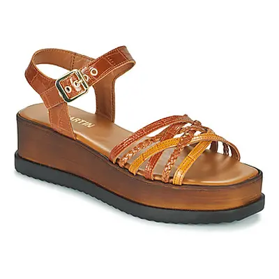 JB Martin DAPHNE women's Sandals in Orange