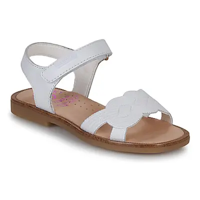 Pablosky 419408 girls's Children's Sandals in White