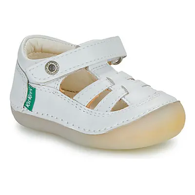 Kickers SUSHY boys's Children's Sandals in White