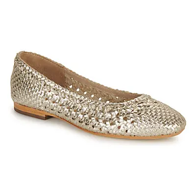 JB Martin TREFLE women's Shoes (Pumps / Ballerinas) in Gold