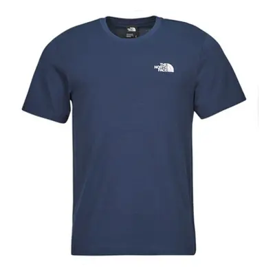 The North Face SIMPLE DOME men's T shirt in Marine