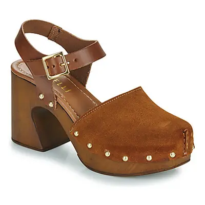 Fericelli ANEMONE women's Clogs (Shoes) in Brown