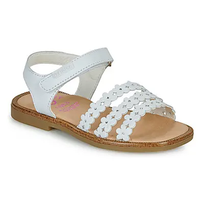 Pablosky 427700 girls's Children's Sandals in White