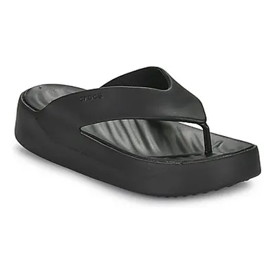 Crocs Getaway Platform Flip women's Flip flops / Sandals (Shoes) in Black