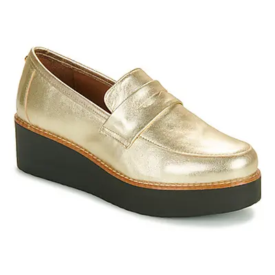 Fericelli NARNILLA women's Loafers / Casual Shoes in Gold