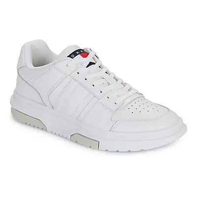 Tommy Jeans THE BROOKLYN LEATHER women's Shoes (Trainers) in White