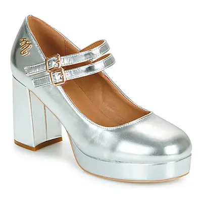 Moony Mood SELENA women's Shoes (Pumps / Ballerinas) in Silver