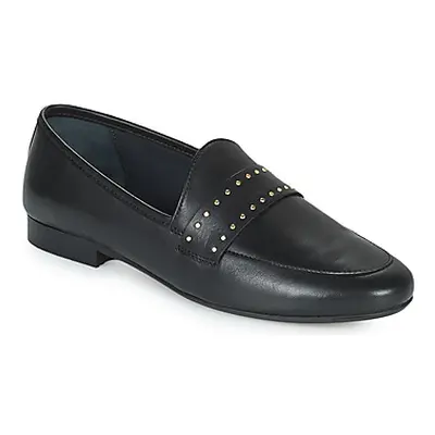 JB Martin FRANCHE ROCK women's Loafers / Casual Shoes in Black