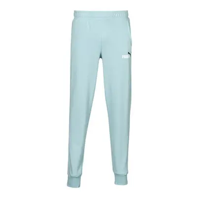 Puma ESS+ 2 COL LOGO PANTS TR CL men's Sportswear in Blue