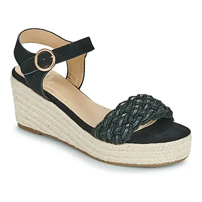 Bullboxer 268011F2T women's Sandals in Black