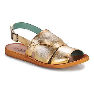 Felmini D786-METAL-0377-CAROLINA-4 women's Sandals in Gold