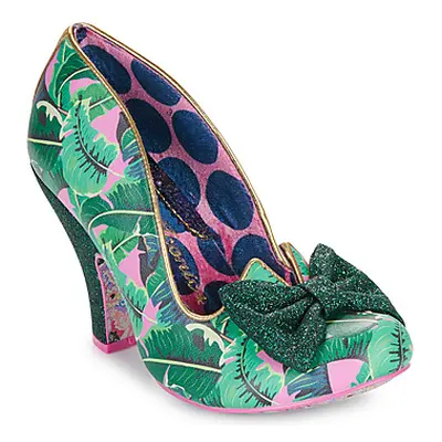 Irregular Choice JUST IN TIME women's Court Shoes in Green