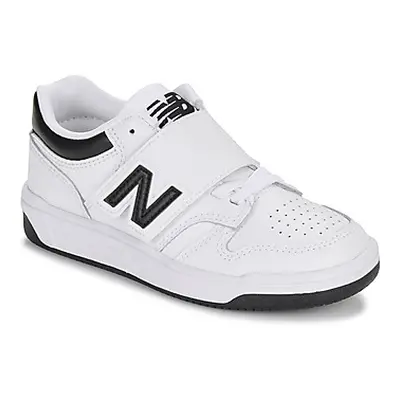 New Balance 480 boys's Children's Shoes (Trainers) in White