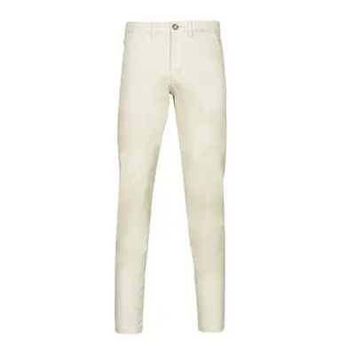 Selected SLHSLIM-NEW MILES 175 FLEX CHINO men's Trousers in Beige