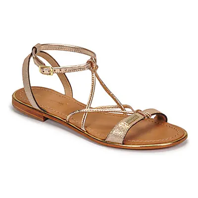 Les Tropéziennes par M Belarbi HIRONDEL women's Sandals in Gold