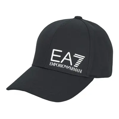 Emporio Armani EA7 TRAIN CORE U CAP LOGO - TRAIN CORE ID U LOGO CAP men's Cap in Black