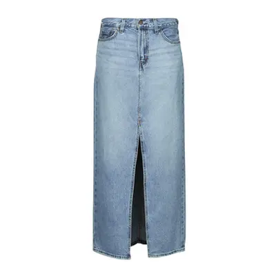 Levis ANKLE COLUMN SKIRT women's Skirt in Blue