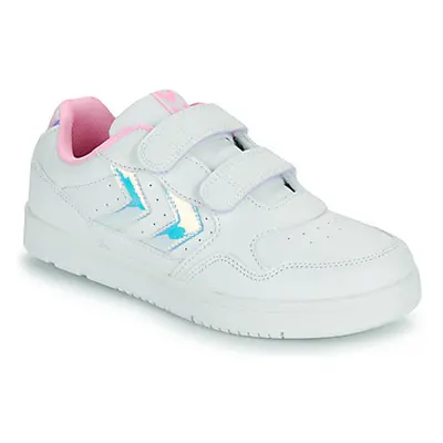 Hummel CAMDEN JR girls's Children's Shoes (Trainers) in White