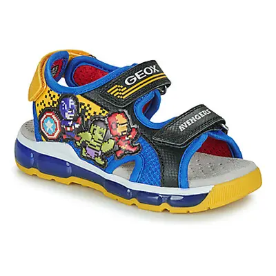 Geox J SANDAL ANDROID BOY boys's Children's Sandals in Blue