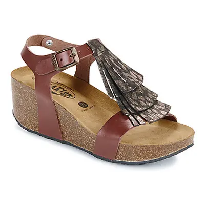 Plakton SO TONKA women's Sandals in Brown