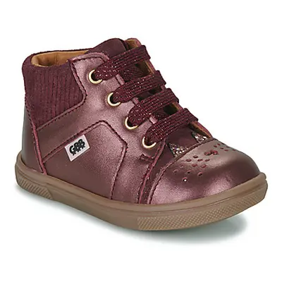 GBB THEANA girls's Children's Shoes (High-top Trainers) in Bordeaux