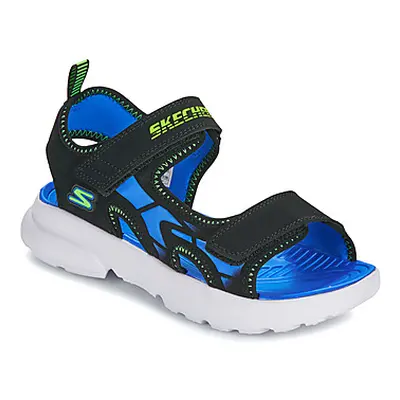 Skechers RAZOR SPLASH boys's Children's Sandals in Black