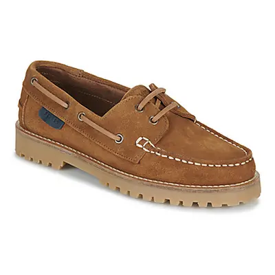 Pellet OLIVIA women's Boat Shoes in Brown