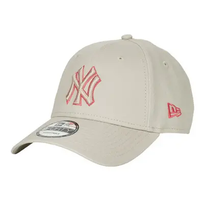 New-Era NEW YORK YANKEES STNLVR men's Cap in Beige