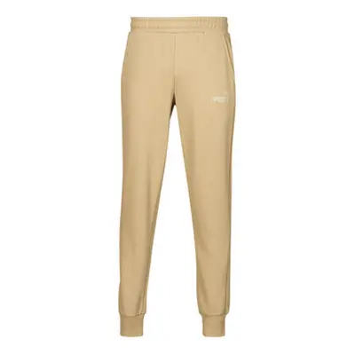 Puma ESS LOGO PANTS FL CL (S) men's Sportswear in Beige