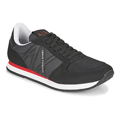 Armani Exchange XUX090-XV276 men's Shoes (Trainers) in Black