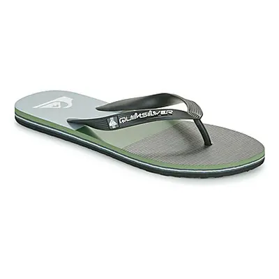 Quiksilver MOLOKAI STRIPE men's Flip flops / Sandals (Shoes) in Black