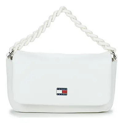 Tommy Jeans TJW CITY-WIDE FLAP CROSSOVER women's Shoulder Bag in White