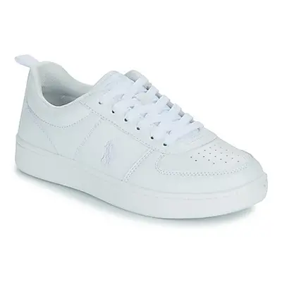 Polo Ralph Lauren POLO COURT II boys's Children's Shoes (Trainers) in White