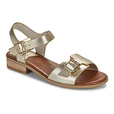 Kickers BUCIDI women's Sandals in Gold