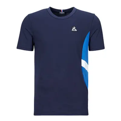 Le Coq Sportif SAISON 1 TEE SS N°1 M men's T shirt in Marine