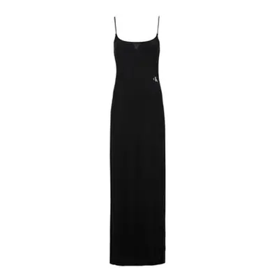 Calvin Klein Jeans LONG MODAL DRESS women's Long Dress in Black