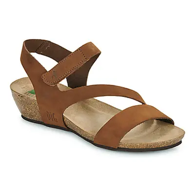 Dream in Green ZIMINI women's Sandals in Brown