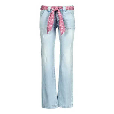 Le Temps des Cerises FLARE women's Flare / wide jeans in Blue