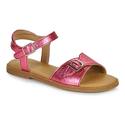 Geox J SANDAL KARLY GIRL girls's Children's Sandals in Pink