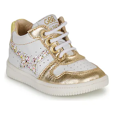 GBB BOUBI girls's Children's Shoes (High-top Trainers) in White